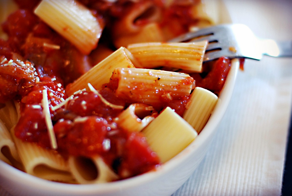 Buttered Up Tomato Aubergine Pasta The Encapsulation of Flavor